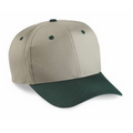 6 Panel Cotton Twill w/ Khaki Crown